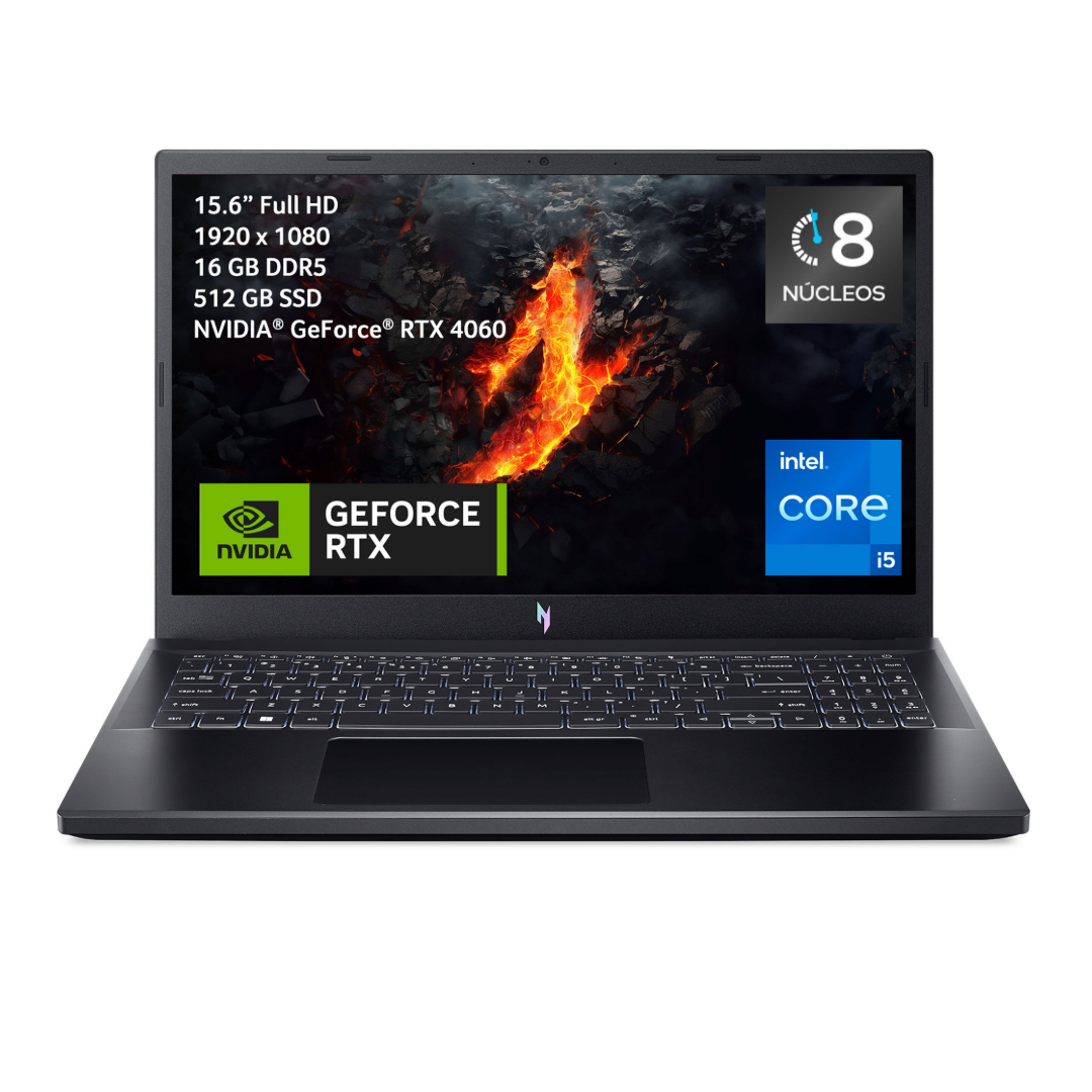 Laptop Acer Nitro V15 Anv15 51 540e Intel Ci5 Rtx 4060 16 Ra
